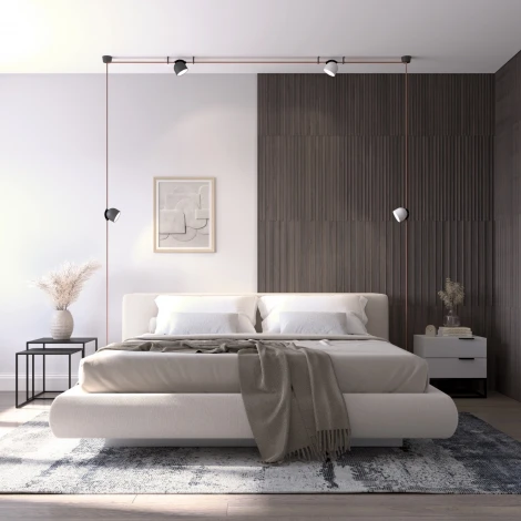 Трековый светильник 48V Denkirs Belty Spot DK5542-BK (LED)