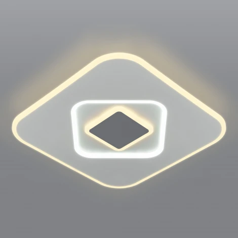 Потолочный светильник Eurosvet Just 90218/1 белый/ серый