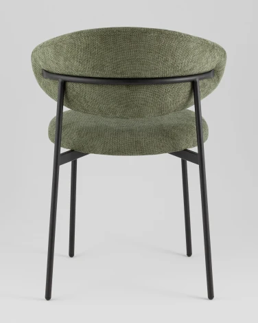 Стул Evan шенилл зеленый Stool Group УТ000042350