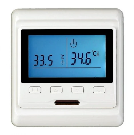 Электронный терморегулятор CLIMATIQ PT (белый)