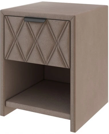 PROxSON Тумба Side (Ткань: Велюр Forest 514 Светло-коричневый) 44x45
