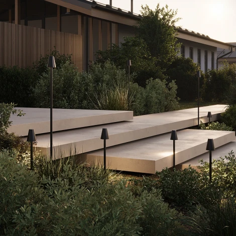 Грунтовый светильник Maytoni Outdoor Cane O504FL-L1B3K