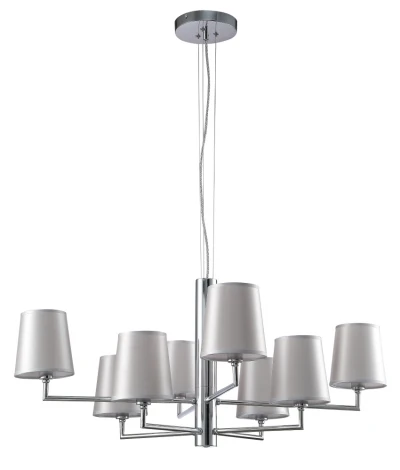 Подвесная люстра Crystal Lux AZUL SP8 CHROME