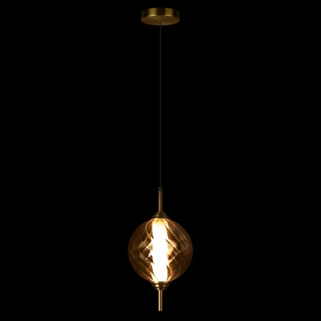 Подвесной светильник Loft It Helix 10421/B Amber (LED, 220V, на проводе, шар)