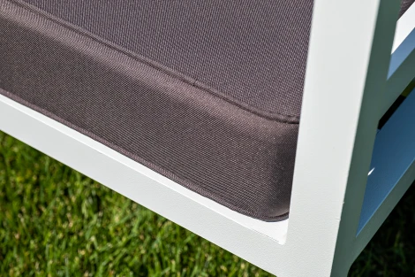 Модуль диванный левый, каркас из алюминия 4SIS Глория GLO-MLS2-001