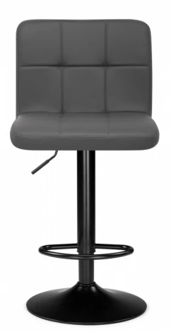 Барный стул Woodville Paskal (Металл, Экокожа/Черный) арт.15905