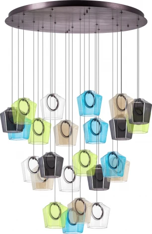 Потолочная люстра каскадная Lightstar Caramello 796349 (LED, 220V, на проводе)