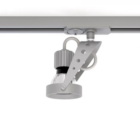 Трековый светильник однофазный 7W 220V Silver RAUMBERG 8127Sv