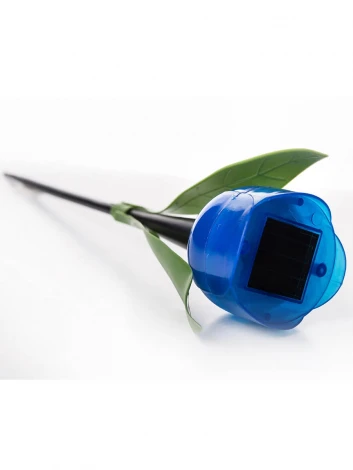 Грунтовый светильник на солнечной батарее Uniel USL-C-454/PT305 BLUE TULIP (LED, цветы)