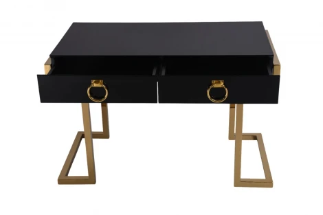 Стол-консоль IST-CASA Атлас МС9002-120В, 120х60х78 см, черный глянцевый