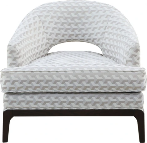 Кресло IST-CASA Тринити NH1918, 81х78х78, молочный с принтом