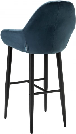 Кресло Бар.Kent Diag blue/черный R-Home арт.410219152h_Diagblue_черн_БАР