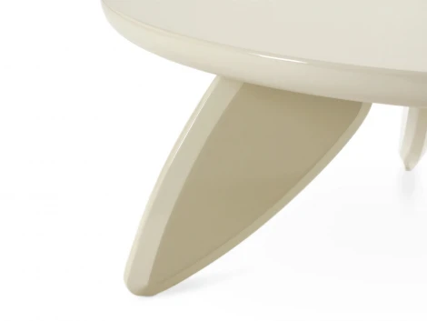 Журнальный столик Lapix round ОГОГО Обстановочка! (МДФ/Бежевый) арт.939726