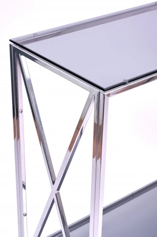 Консольный стол AllConsoles 1031-CS grey серебряный