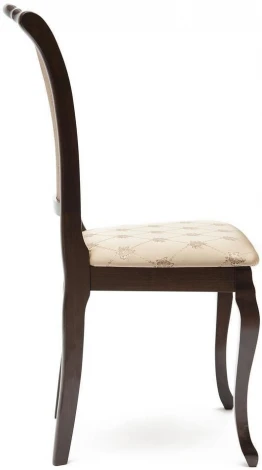 Стул Geneva ( GN-SC ) / 1 шт. в упаковке (Дерево гевея /Коричневый,Бежевый)