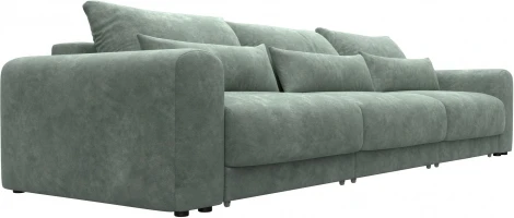 Диван прямой Лига-056 НПБ Лонг Лига Диванов (Велюр) арт.129146