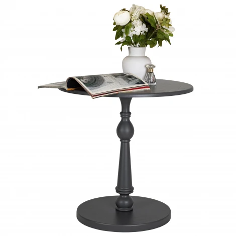 Стол журнальный Рио 5 серый графит Mebelik 009566