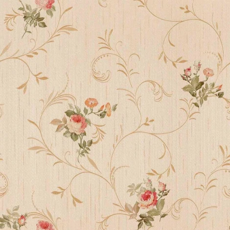 Обои виниловые Zambaiti Satin Flowers III 44651 10,05 x 0,53 м