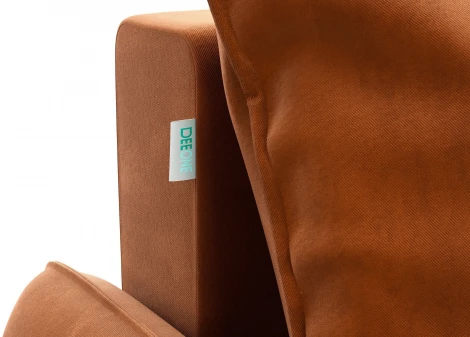 ПОРТЛЕНД  МИНИ Диван прямой терракотовый D1 furniture арт.AAA41667002