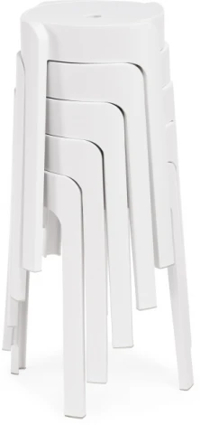 Табурет Woodville Bovel white 15683