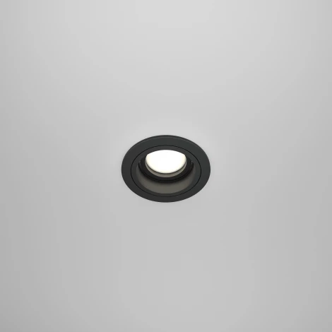 Встраиваемый светильник Atom GU10 1x50Вт Maytoni Technical DL025-2-01B (220V)