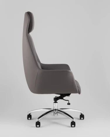 Кресло руководителя TopChairs Viking NEW серое арт.УТ000039424
