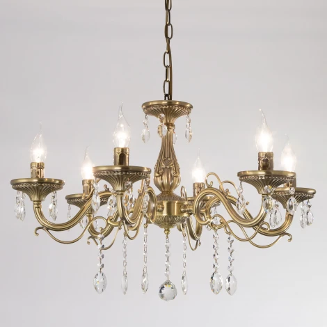 Подвесная люстра Citilux Кармен CL404163 (220V, на цепи, свеча)