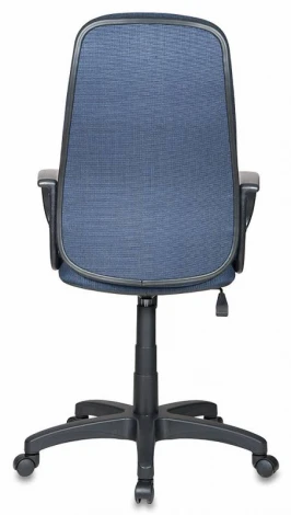 Кресло руководителя Бюрократ Ch-808AXSN черный/синий 12-191 крестовина пластик