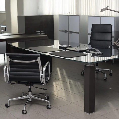 Офисное кресло Eames Style EA 117 Total black