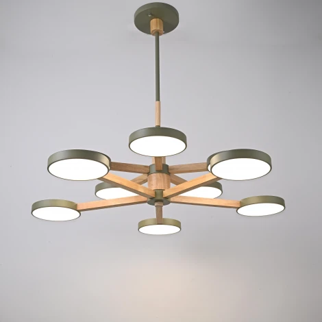 Потолочная люстра на штанге LED TURNA DBL L10 Hacks ImperiumLoft Turna-Dbl01 (229094-26, Умный дом, WiFi, голосовое управление)