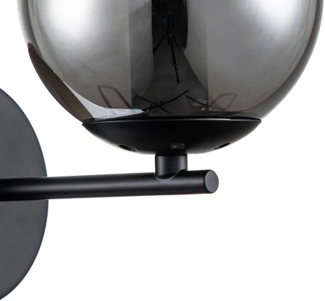 Бра Balance 1119/1A E14*40W Black (220V, шар)