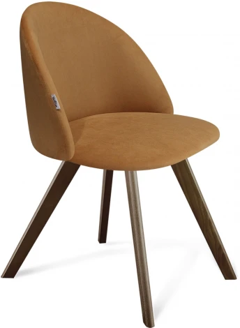Стул SHT-ST35/S39 горчичный/темный орех Sheffilton 3499081212