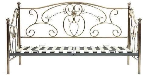 Кровать металлическая JANE 90*200 см (Day bed), Античная медь (Antique Brass) Tetchair 9725