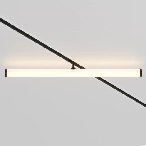Трековый светильник LARC Exility 3000K 25Вт 360° LED (магнитный) Maytoni Technical TR086-2-25W3K-B (48V)