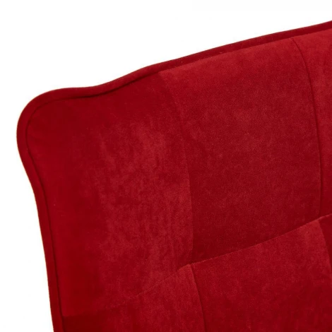 Кресло ZERO бордовый (флок)