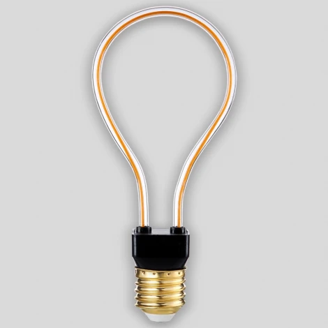 Лампочка светодиодная филаментная прозрачная трубка E27 4W Thomson Wire Loop TH-B2168