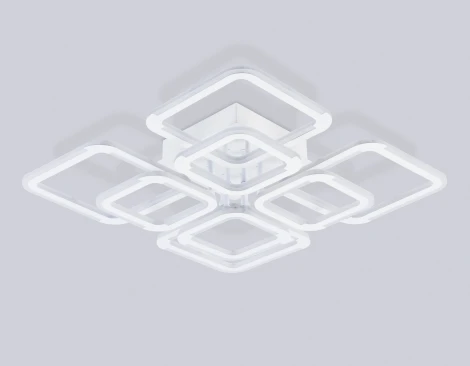 Потолочная люстра светодиодная на штанге с пультом Ambrella ACRYLICA FA8950 (регулировка яркости, 220V)