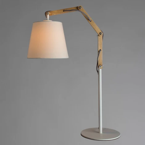 Интерьерная настольная лампа для школьника Arte Lamp Pinocchio A5700LT-1WH (220V)
