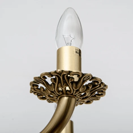 Подвесная люстра Abrasax Sylvia L.8110-5YB (220V, на цепи, свеча)