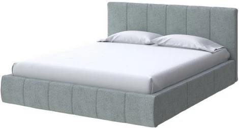 PROxSON Кровать Varna Grand без основания (Ткань: Жаккард Tesla Графит) 160x200