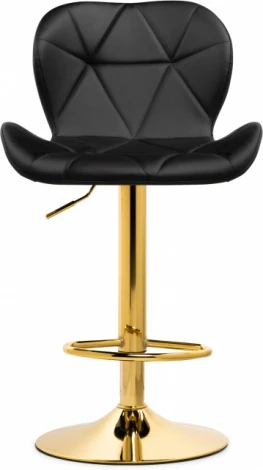 Барный стул Woodville Trio black / gold