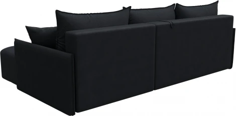 Диван угловой Лига-054 НПБ угол универсальный Лига Диванов (Замша) арт.129041