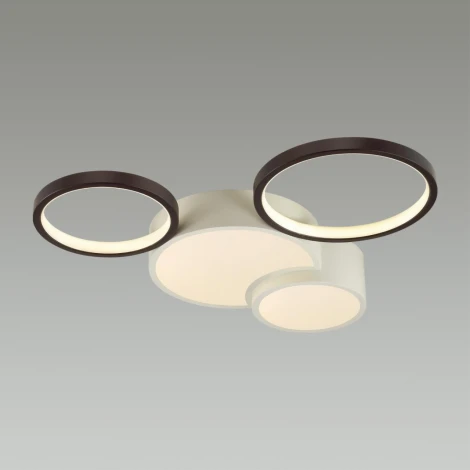 Потолочная люстра Lumion Norbert 5253/64CL (LED, 220V, пульт управления, кольцо)