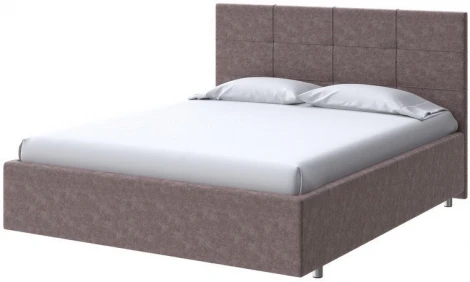 PROxSON Кровать Neo (Ткань: Велюр Gratta 8 Брауни) 90x200