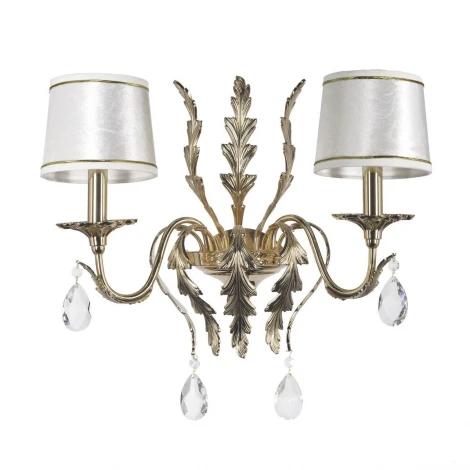 Бра Dio D'Arte Firenze E 2.1.2.600 G (220V, подвески, листья)