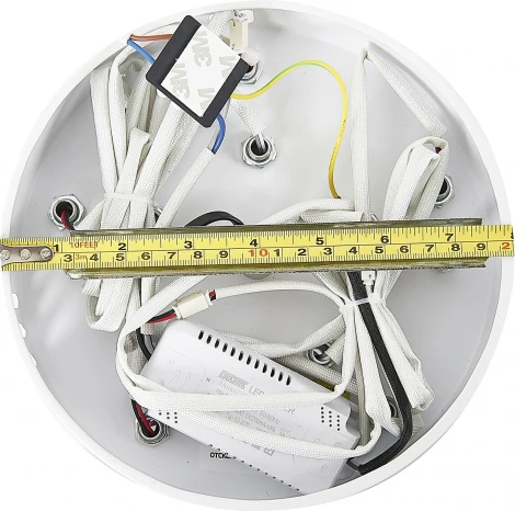 Потолочная люстра Natali Kovaltseva Simply LED LAMPS 81409 с пультом ДУ 80W, белый, LED