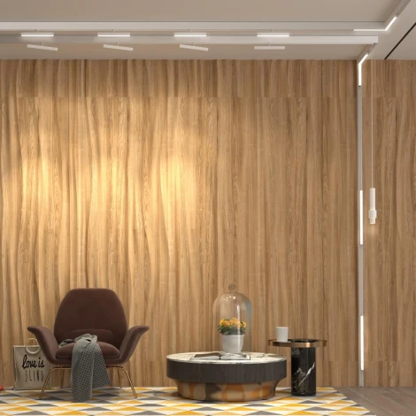 Трековый угловой светильник с пультом низковольтный 48V светодиодный Novotech Flum 358914