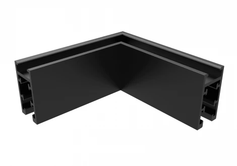 Соединитель для магнитного накладного шинопровода угловой Crystal Lux UX5 CLT 0.216 04 BL