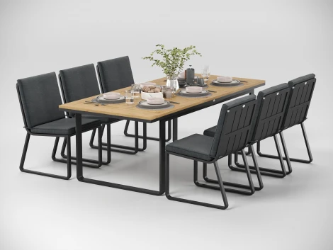 Обеденные группы Gardenini Premium Voglie DPVGL.010822.C2