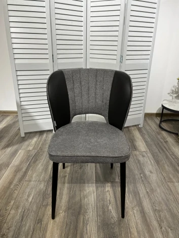 Обеденный стул M-City HERMES WZ2042-22 серый камень/ HK017-11 графит